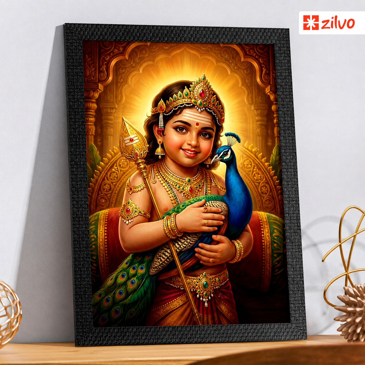Zilvo 12x18 HD Photo Frame ( MURUGAN01)