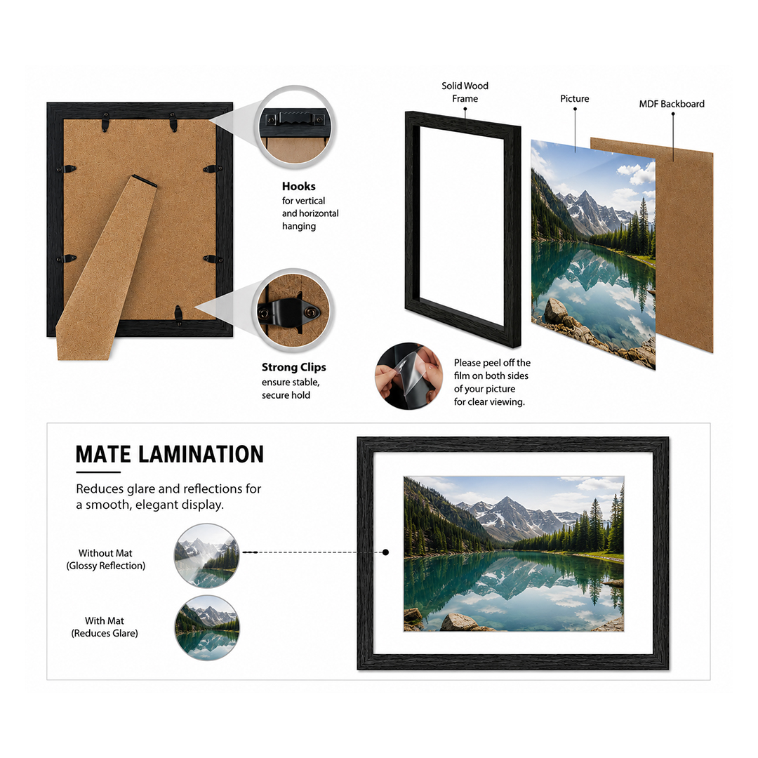 Zilvo Premium Memorial Photo Frame - View 3